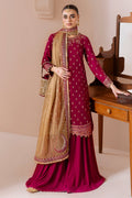 Jazmin | Chandni Velvet Formals 25 | Embroidered Velvet Formal CVF D-11 - Ladies Clothes - Maria Faisal