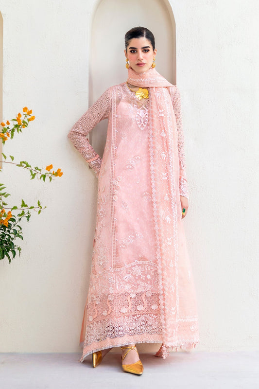 Qalamkar | Casual Pret 26 | PA-07 BLOOM - Dress - available at Maria Faisal in UK and USA.