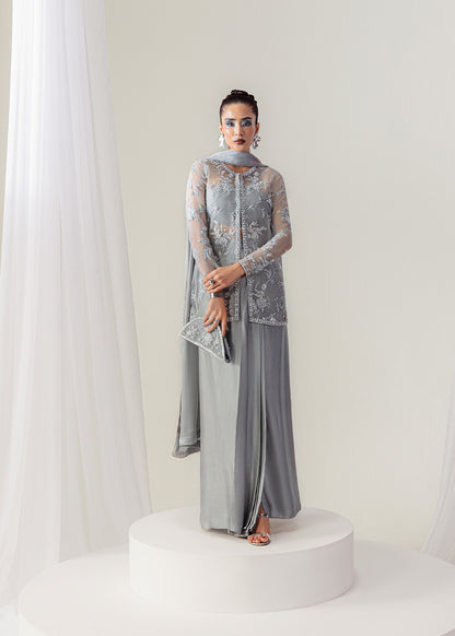 Mahum Asad | The Sirens | Moonlit - Formal Dress - available at Maria Faisal in UK and USA.