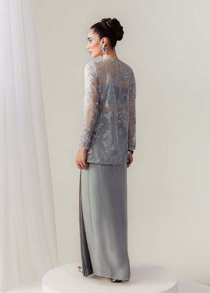 Mahum Asad | The Sirens | Moonlit - Formal Dress - available at Maria Faisal in UK and USA.