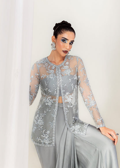 Mahum Asad | The Sirens | Moonlit - Formal Dress - available at Maria Faisal in UK and USA.