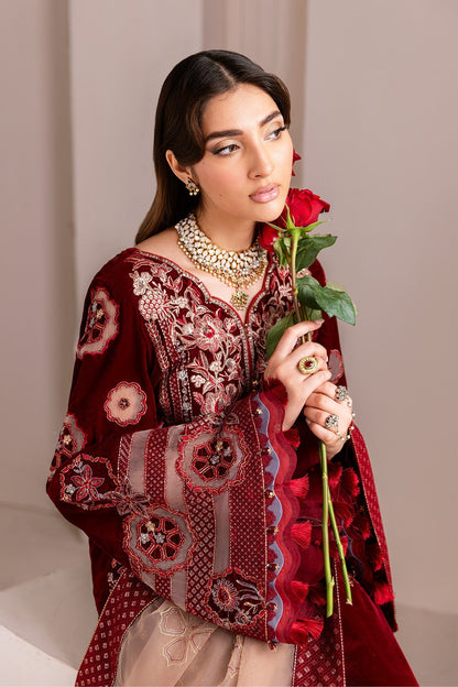 Velzari – authentic Pakistani dress from the Makhmal Luxury Velvet Edit collection for women in the UK