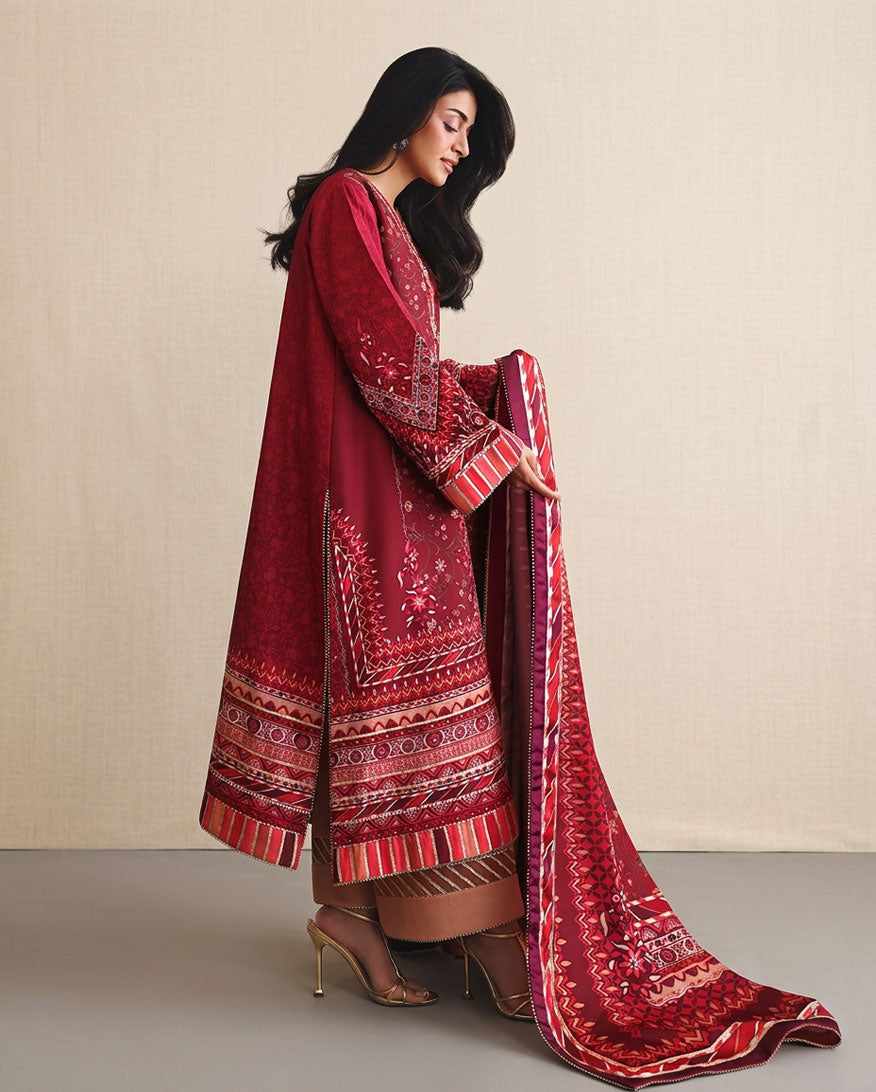 Mushq | Nirvana Anmol Edit | Soft Spotlight - Luxury Dress - available at Maria Faisal in UK and USA.
