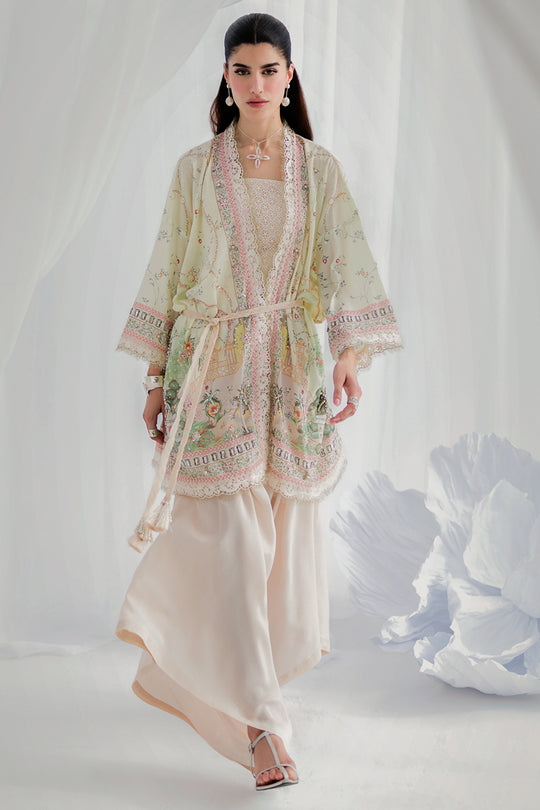 Qalamkar | Luxe Silk 25 | LK-05 ELSA - Ladies Clothes - Maria Faisal