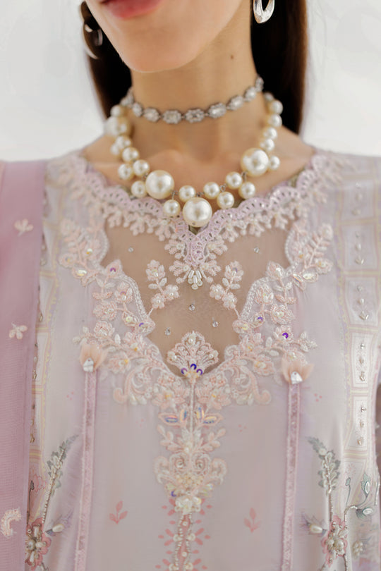 Qalamkar | Luxe Silk 25 | LK-04 MARLENE - Ladies Clothes - Maria Faisal