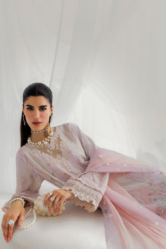 Qalamkar | Luxe Silk 25 | LK-04 MARLENE - Ladies Clothes - Maria Faisal