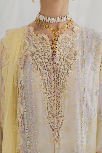 Qalamkar | Luxe Silk 25 | LK-03 LENI - Ladies Clothes - Maria Faisal