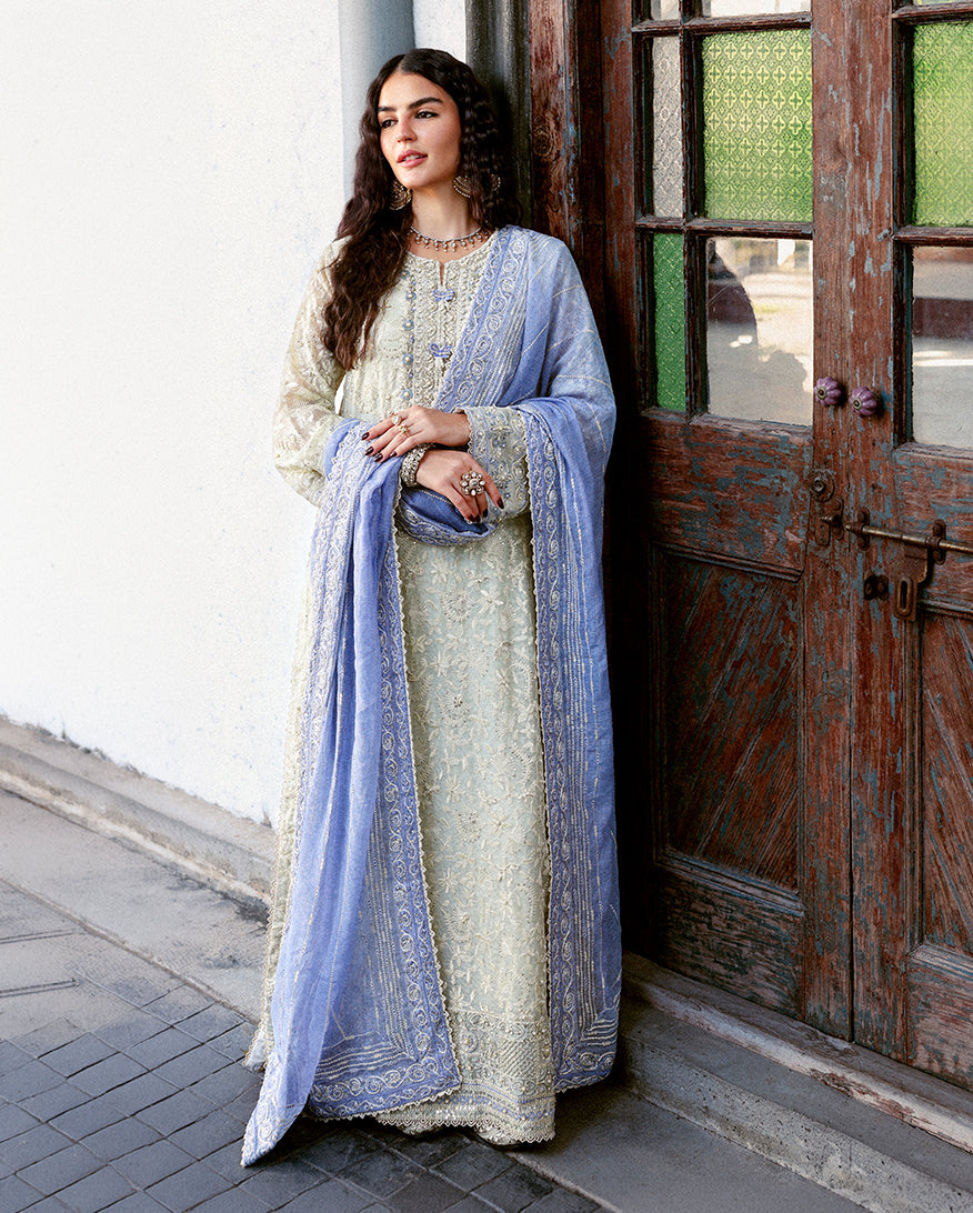 Mushq | Saugaat Pret | Nazneen - Luxury Dress - available at Maria Faisal in UK and USA.