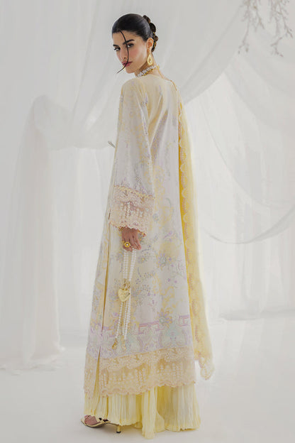 Qalamkar | Luxe Silk 25 | LK-03 LENI - Ladies Clothes - Maria Faisal