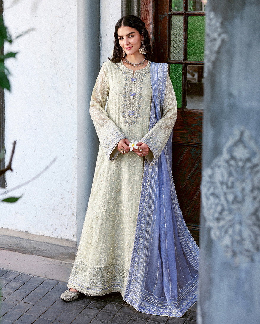Mushq | Saugaat Pret | Nazneen - Luxury Dress - available at Maria Faisal in UK and USA.