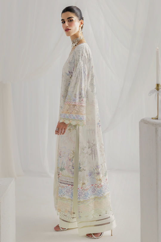 Qalamkar | Luxe Silk 25 | LK-02 ROISIN - Ladies Clothes - Maria Faisal