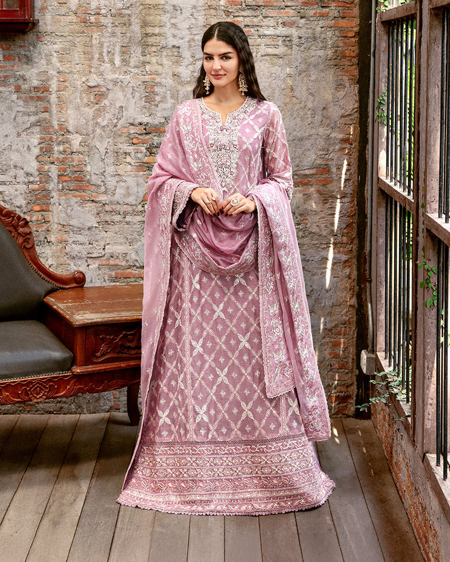 Mushq | Saugaat Pret | Gulbadan - Luxury Dress - available at Maria Faisal in UK and USA.