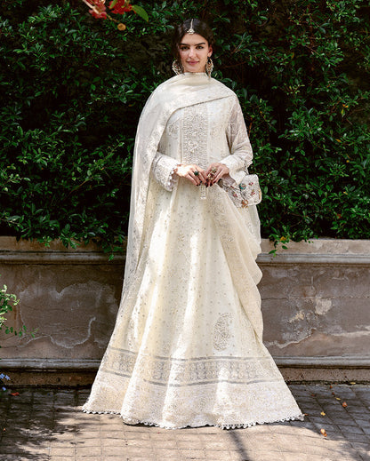 Mushq | Saugaat Pret | Mahjabeen - Luxury Dress - available at Maria Faisal in UK and USA.
