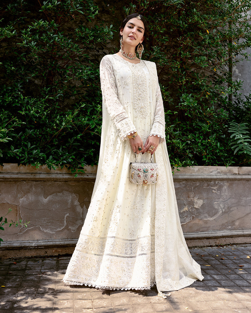 Mushq | Saugaat Pret | Mahjabeen - Luxury Dress - available at Maria Faisal in UK and USA.