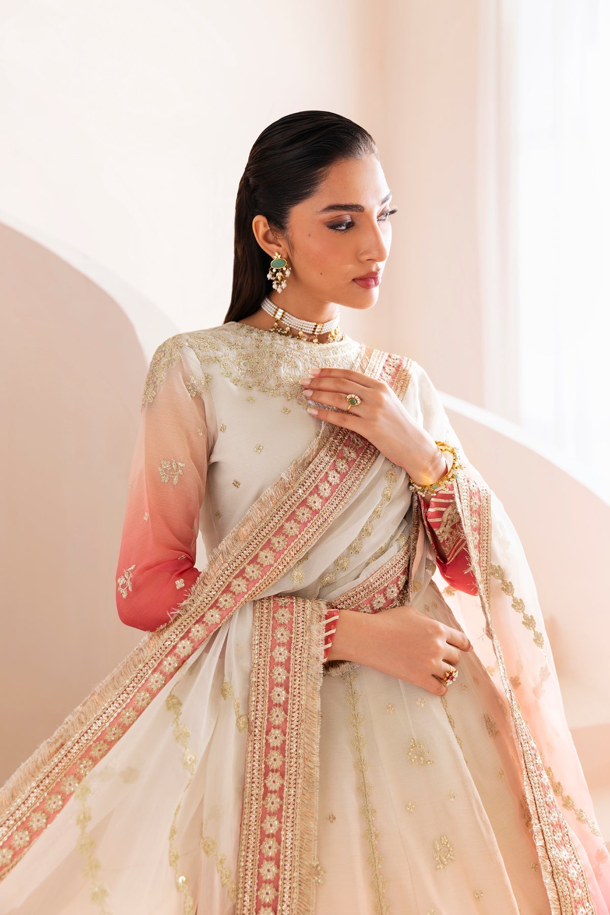 MAHLAQA – authentic Pakistani dress from the Luxury Formals 25 collection for women in the UK