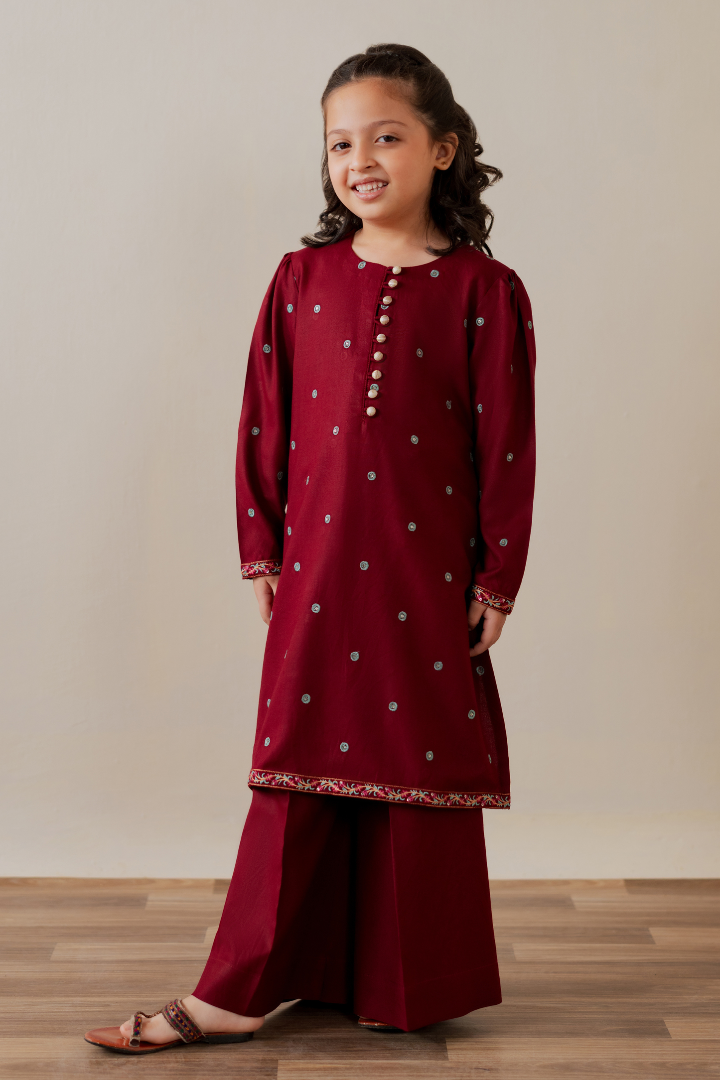 KKG-213 - by Maria Faisal - Registered Vendor of : Kastoor Kids - 100% Original Designer Dress.