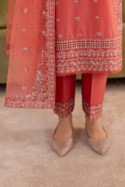 Batik | Nyra Embroidered Summer Solids | Fika by Maria Faisal - Registered Vendor of : Batik - type : Ladies Clothes - 100% original wedding dresses