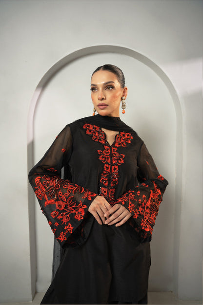 Fozia Khalid | Dilkash Festive Wear 25 | Ayra - Formal Dress - available at Maria Faisal in UK and USA.