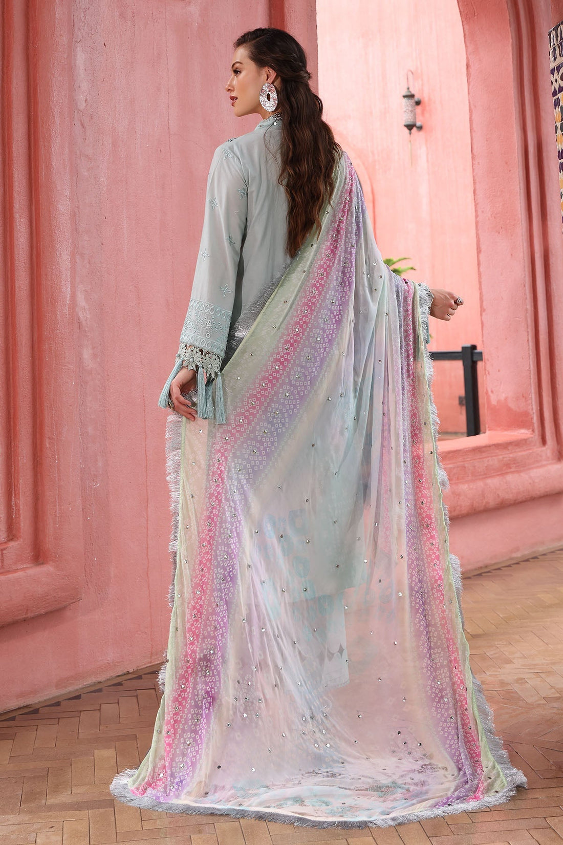 Nureh | Bazaar Lawn 25 | NE-111 by Maria Faisal - Registered Vendor of : Nureh - type : Ladies Clothes - 100% original wedding dresses
