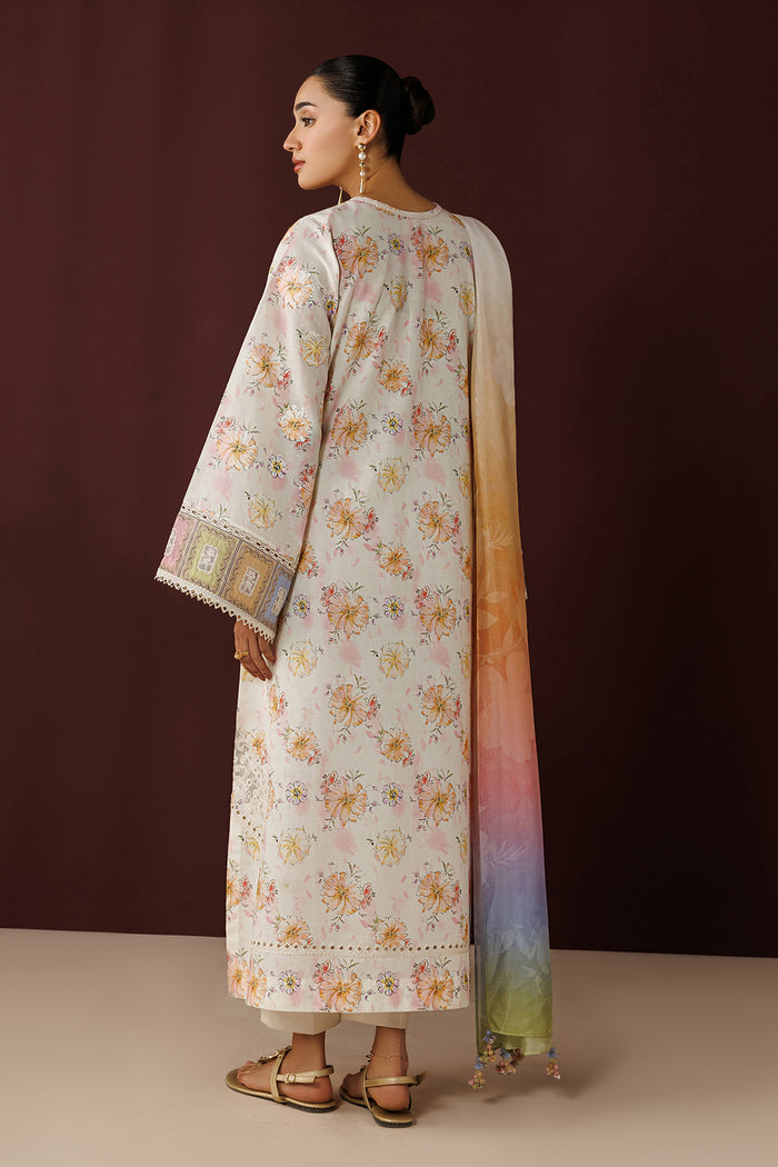 Baroque  | Luxury Pret 26 | PR-1260 - Luxury Dress - available at Maria Faisal in UK and USA.