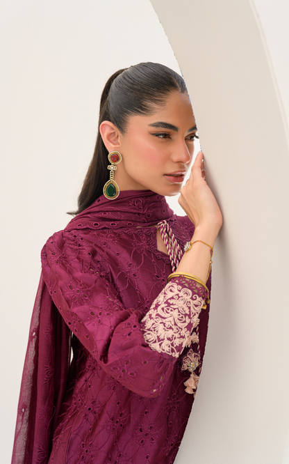 Sana Abbas | Ara Eid Luxe | Zerin - Luxury Dress - available at Maria Faisal in UK and USA.
