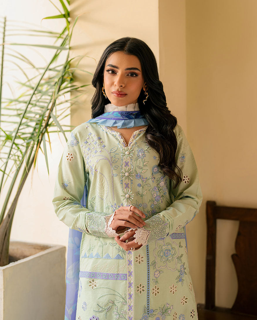 Roheenaz | Aashiyana Lawn |Zumar - Ladies Clothes - Maria Faisal