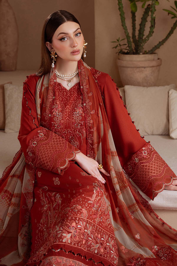 Nureh | Karandi 25 | NE-171 - Ladies Clothes - Maria Faisal