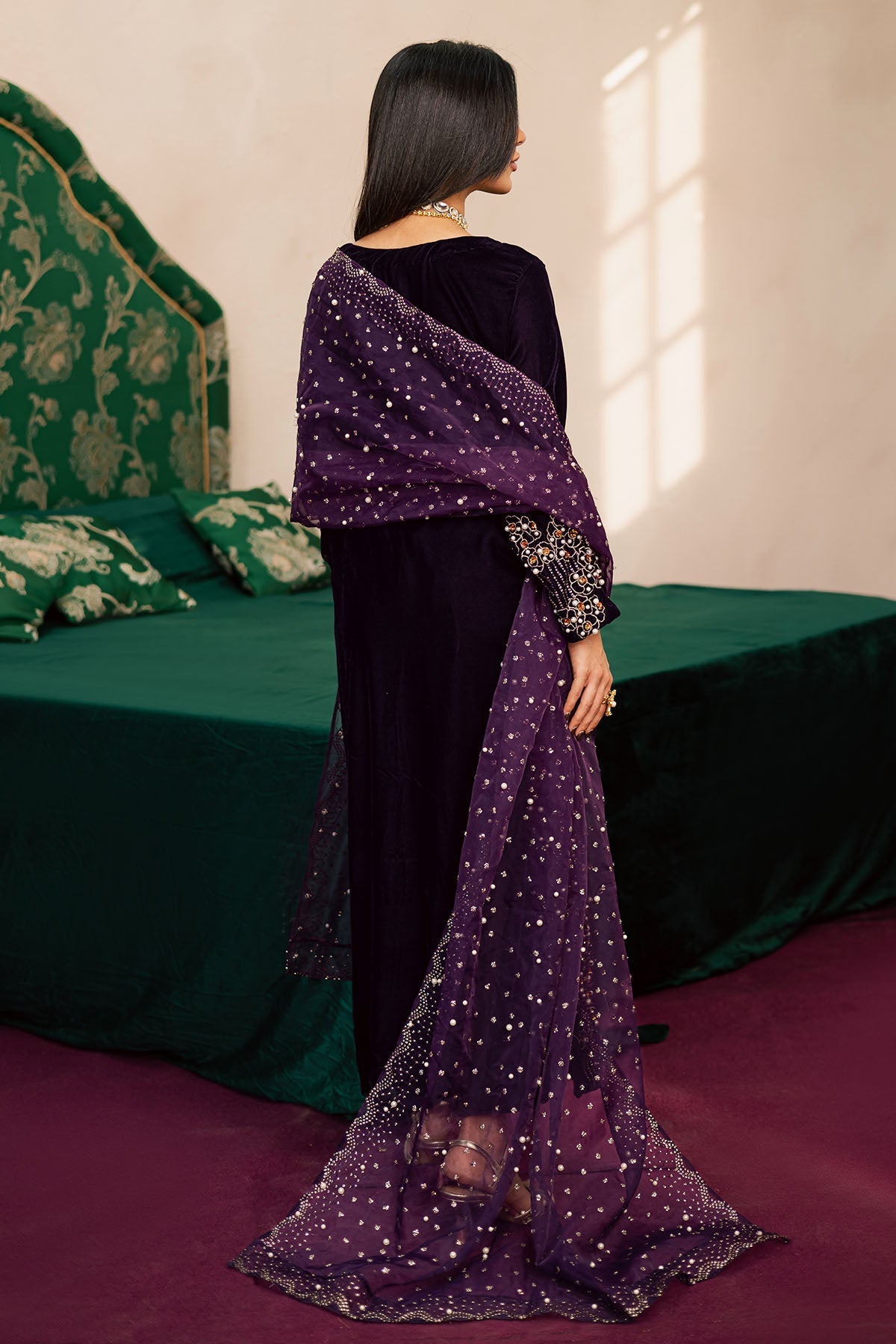 Nureh | Wedding Formals | FP-156 - Wedding Dress - available at Maria Faisal in UK and USA.