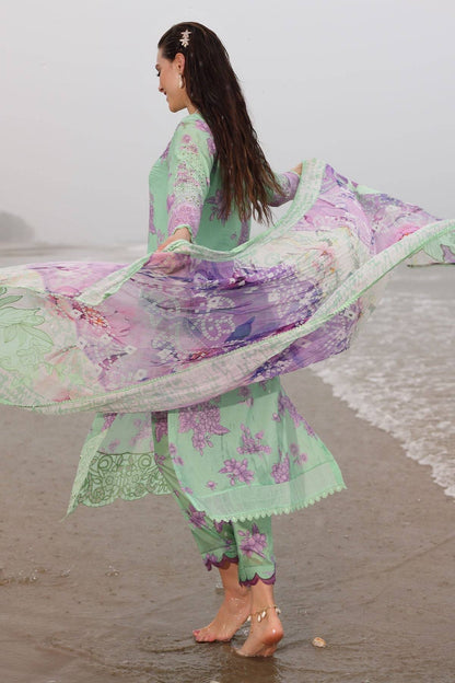 Nureh | Gardenia Embroidered Lawn 25 | NSG-174 by Maria Faisal - Registered Vendor of : Nureh - type : Ladies Clothes - 100% original wedding dresses