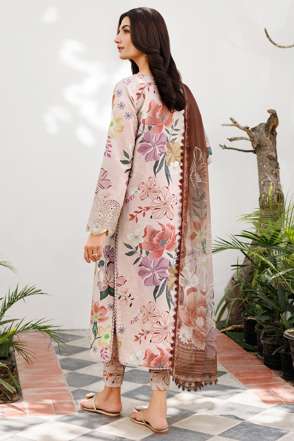 Farasha | Printed Essentials | Rustic Charm - Ladies Clothes - Maria Faisal