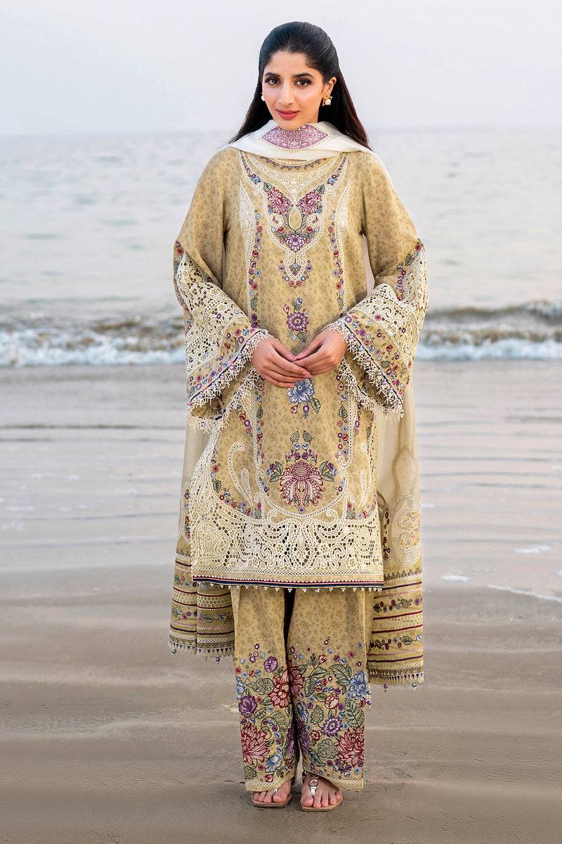 Jazmin | Shahkaar Luxury Lawn 25 | SL25-D4 by Maria Faisal - Registered Vendor of : Jazmin - type : Ladies Clothes - 100% original wedding dresses