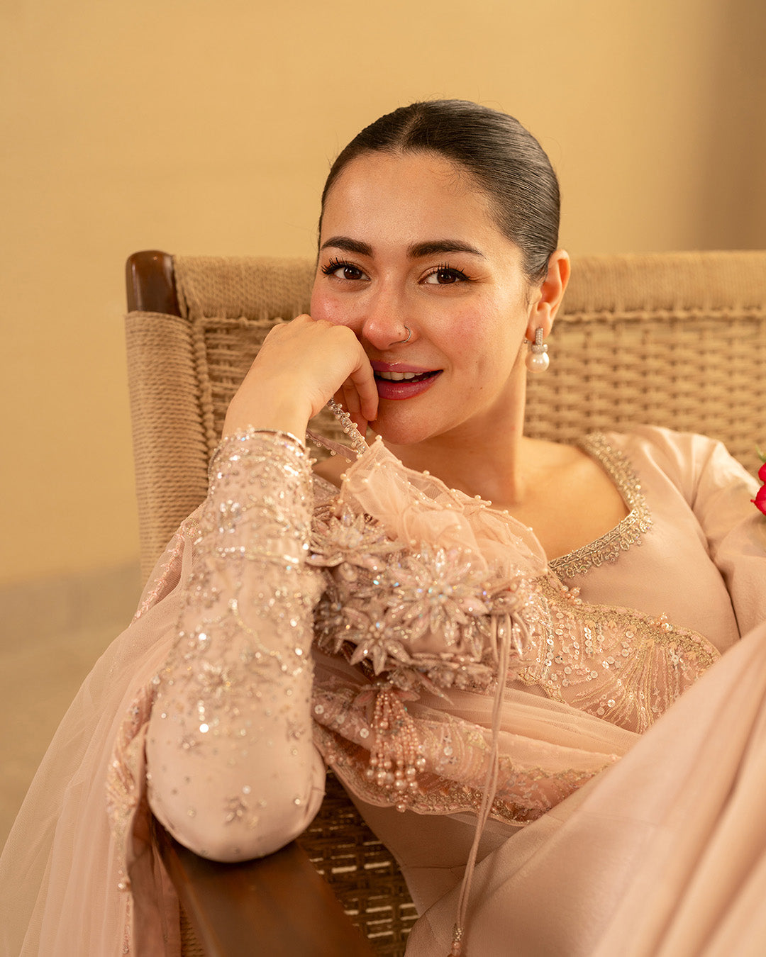 Faiza Saqlain | Reina Luxe | Mirari - Formal Dress - available at Maria Faisal in UK and USA.