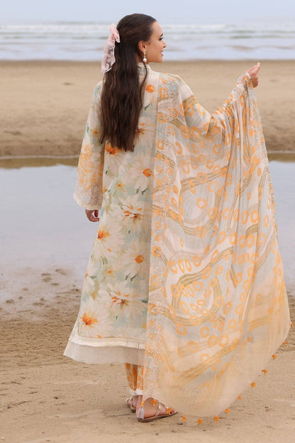 Nureh | Gardenia Embroidered Lawn 25 | NSG-169 by Maria Faisal - Registered Vendor of : Nureh - type : Ladies Clothes - 100% original wedding dresses