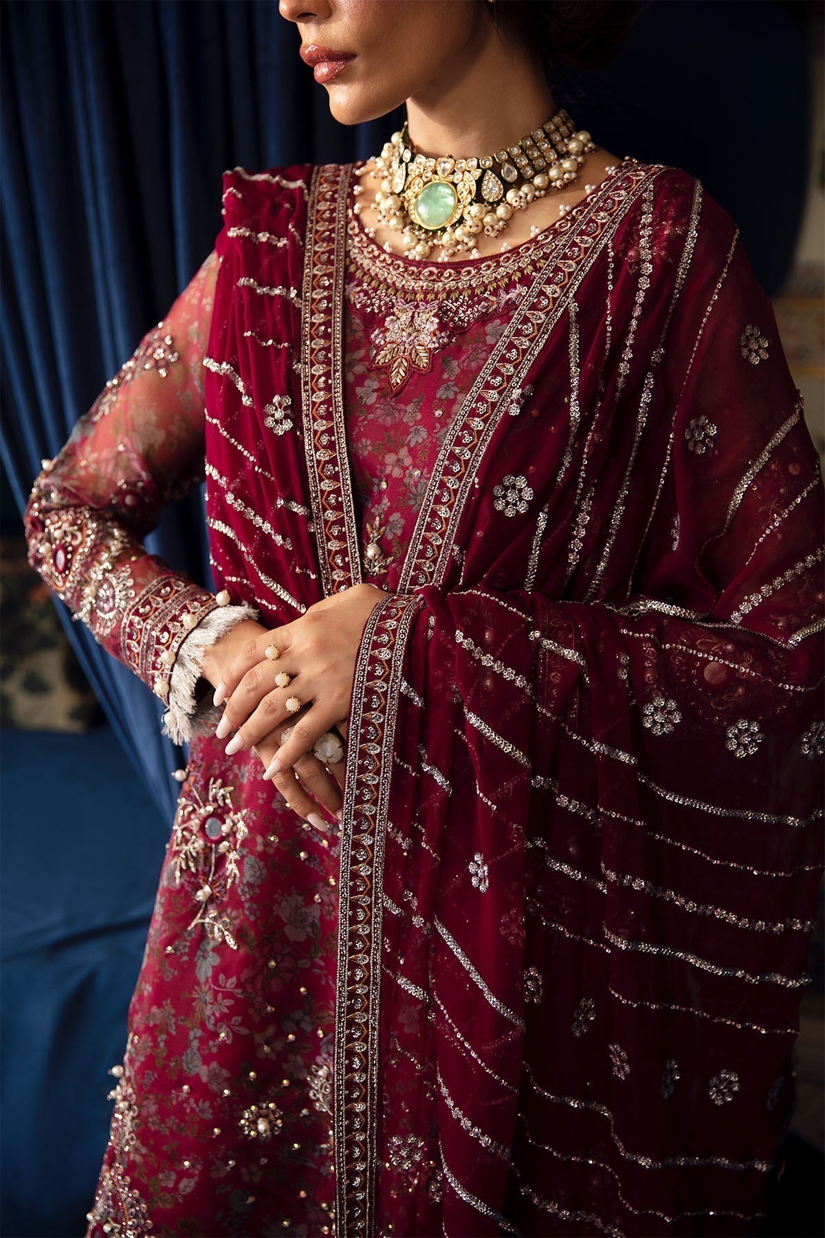 Nureh | Elanora Formal 24 | NEL-49-Starla - Ladies Clothes - Maria Faisal
