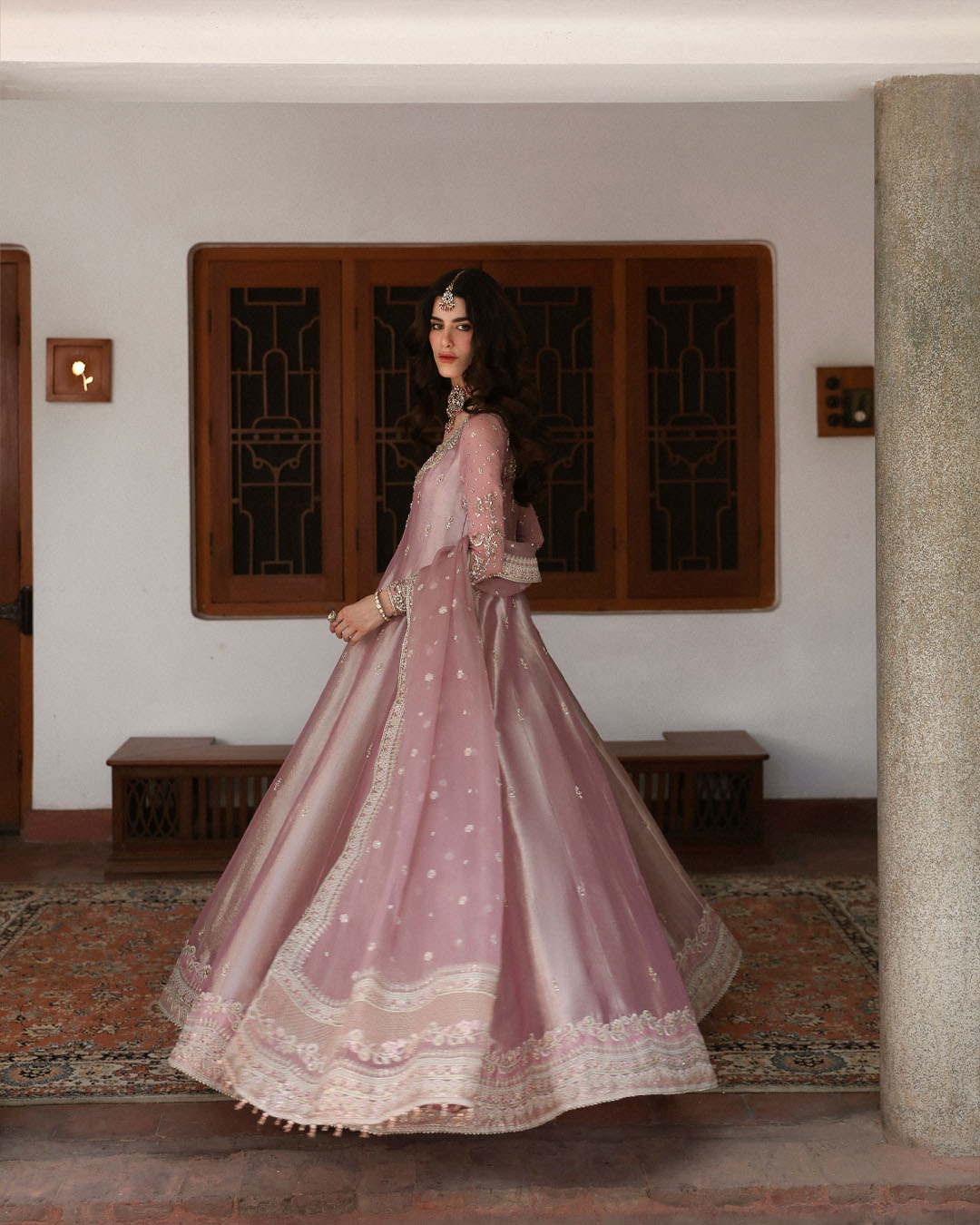 Faiza Saqlain | Mehermah Luxe Formals | Halina - Wedding Dress - Maria Faisal