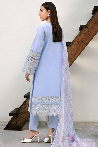 Farasha | Summer Weaves Embroidered Lawn | Serene Blue by Maria Faisal - Registered Vendor of : Farasha - type : Ladies Clothes - 100% original wedding dresses