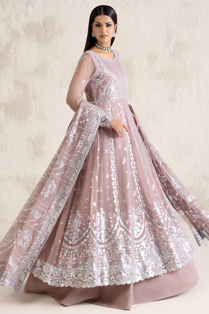 Farasha | Formals 26 | Mauve Pearl - Formal Dress - available at Maria Faisal in UK and USA.