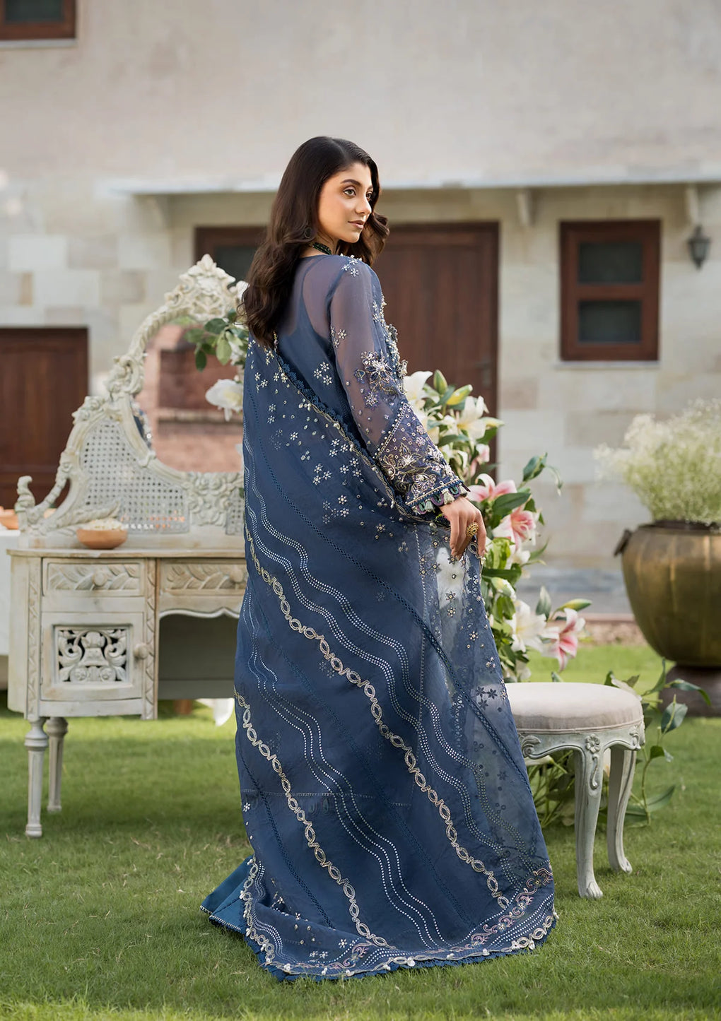 Elaf Premium | Formal Handwork Collection | EFH-04 FALAK - Ladies Clothes - Maria Faisal