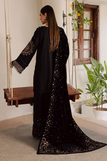 NE-202 – authentic Pakistani dress from the Exclusive Leather Peach collection for women in the UK