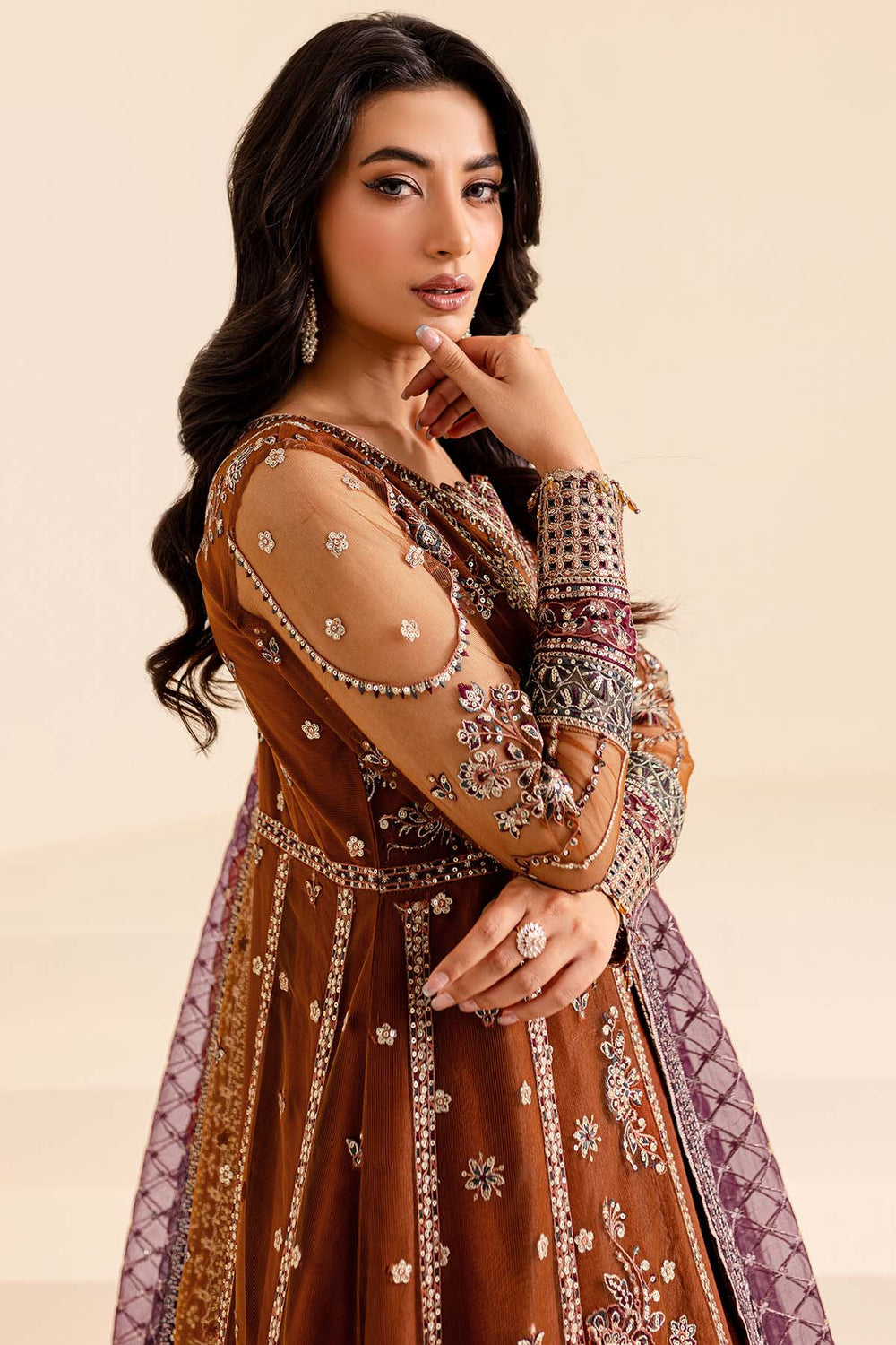 Farasha | Lumiere Formals | Crimson Allure - Ladies Clothes - Maria Faisal
