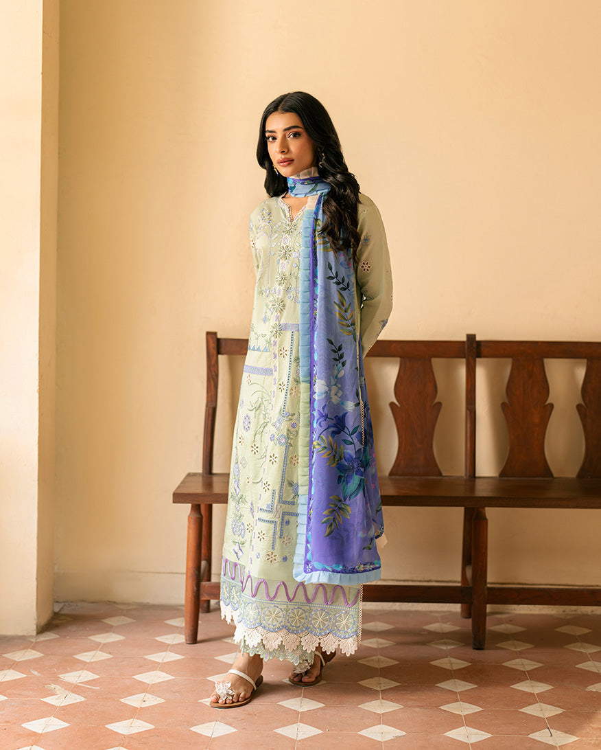 Roheenaz | Aashiyana Lawn |Zumar - Ladies Clothes - Maria Faisal