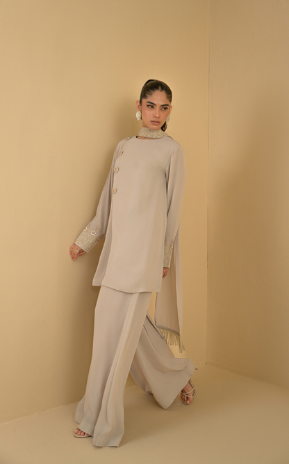 Sana Abbas | La Fiesta | Tessa - Luxury Dress - available at Maria Faisal in UK and USA.
