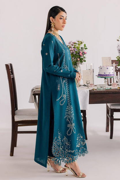 Nureh | Shades of Summer | NP-809 - Luxury Dress - available at Maria Faisal in UK and USA.