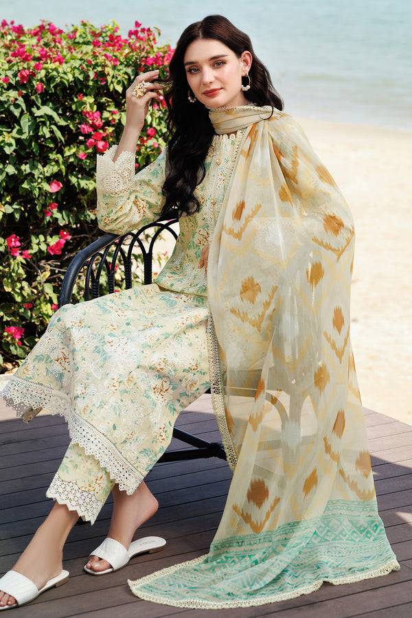 Farasha | Printed Essentials | Lush Cream by Maria Faisal - Registered Vendor of : Farasha - type : Ladies Clothes - 100% original wedding dresses