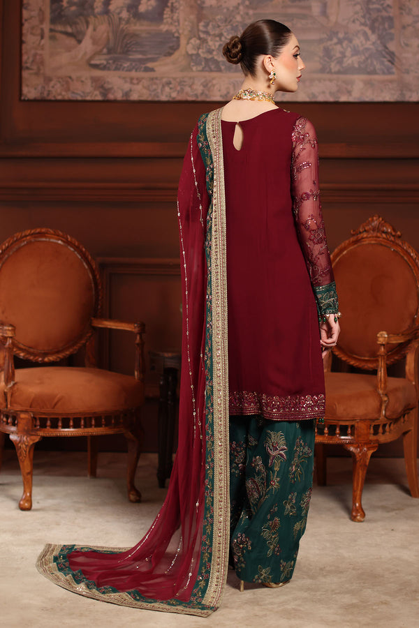 Nureh | Alfaaz Formals | NL-90 - Formal Dress - available at Maria Faisal in UK and USA.
