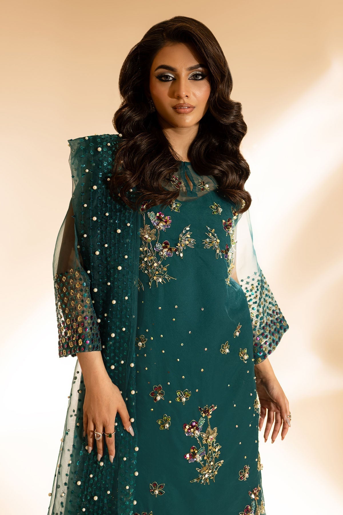 Nureh | Tiny Twinkles | TW-01 TEAL DREAM - Wedding Dress 