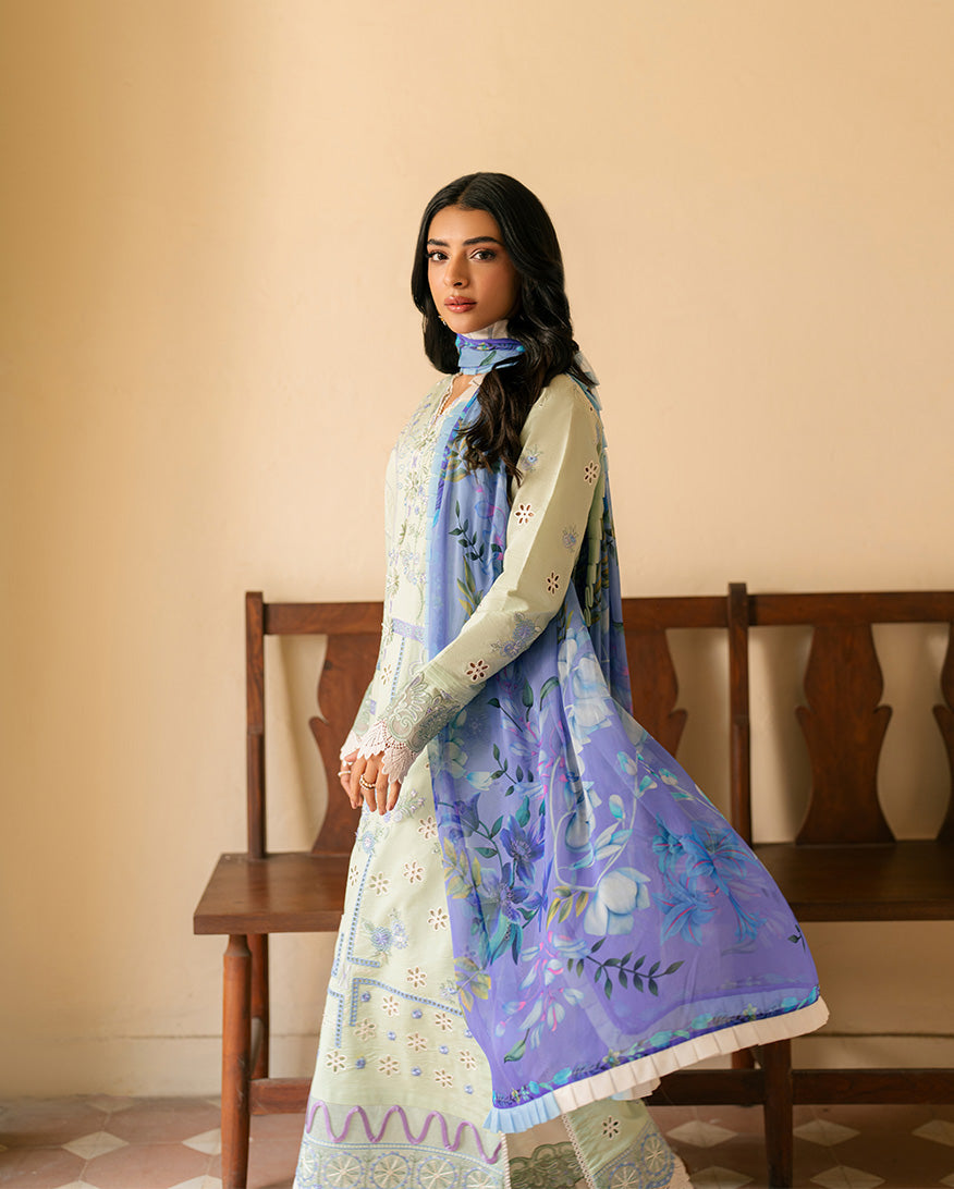 Roheenaz | Aashiyana Lawn |Zumar - Ladies Clothes - Maria Faisal