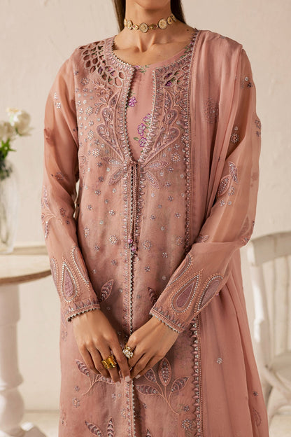 Nureh | Shades of Summer | NP-763 - Luxury Dress - available at Maria Faisal in UK and USA.