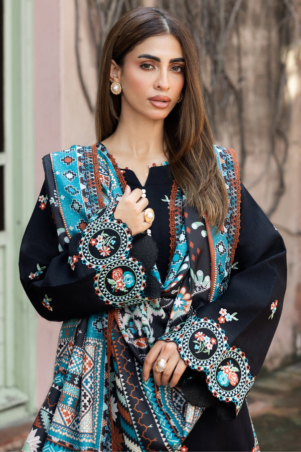Farasha | Eminence Khaddar 25 | Midaura - Casual Dress - available at Maria Faisal in UK and USA.