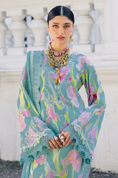 Nureh | Maya Lawn | NS-167 - Luxury Dress - available at Maria Faisal in UK and USA.